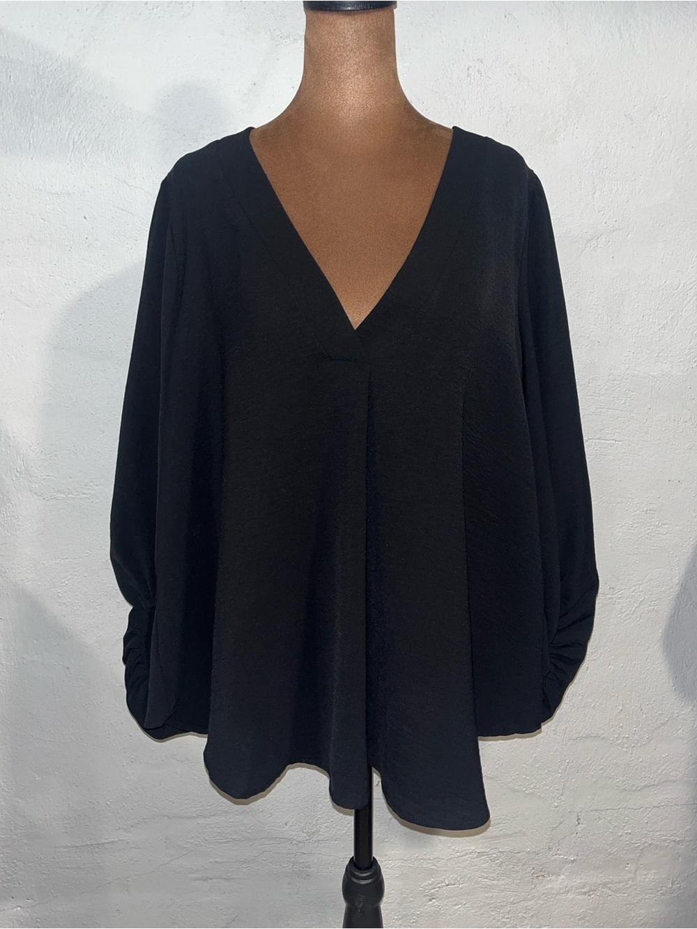 Altar’d State Black Long Sleeve Blouse